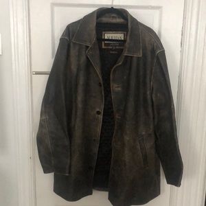 Vintage Wilson’s leather coat with removable liner